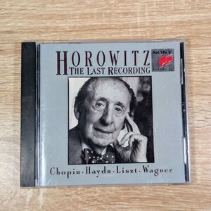 Vladimir Horowitz The Last Recording CD Sony Classical Chopin Liszt Wagner